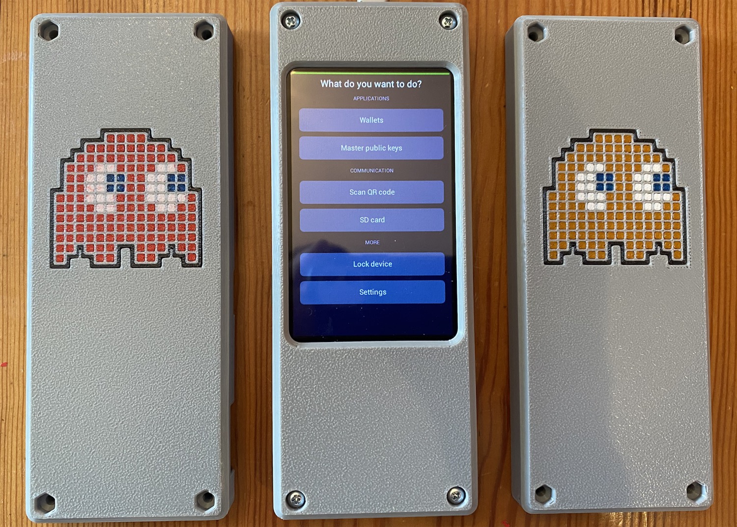A Specter-DIY airgapped signing device